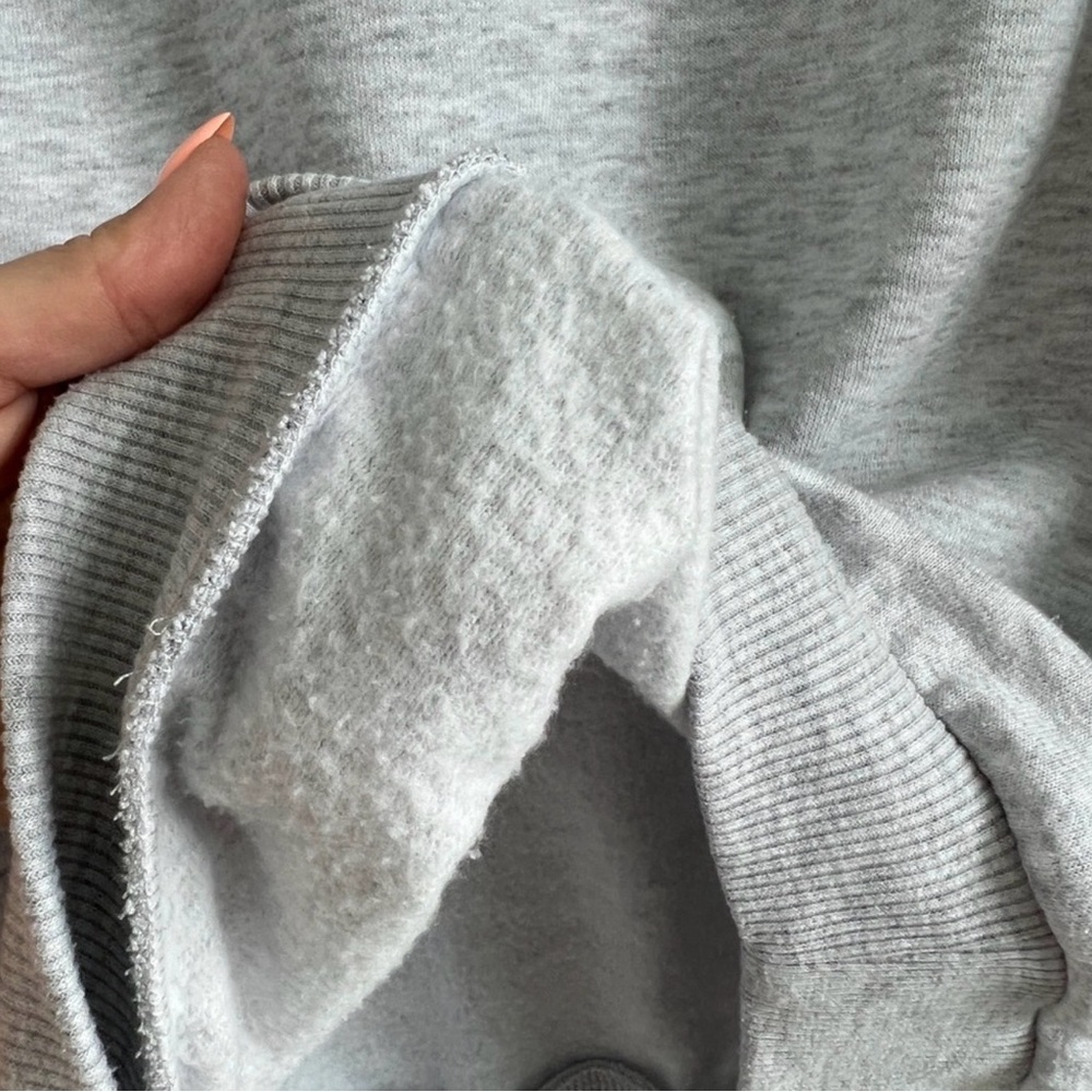 Topshop Light Gray Crewneck Sweatshirt - Picture 8 of 10